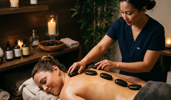 best hot stone massage