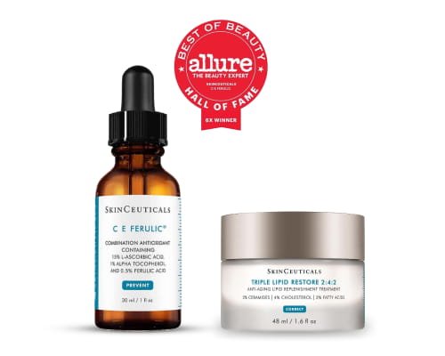 C E Ferulic & Triple Lipid Restore 2:4:2 use in medical grade skin care by spa chevy chase