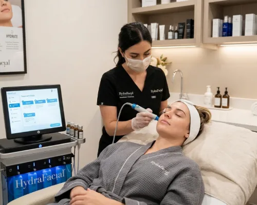 facial with advance technology